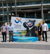 Slovenska delegacija na svetovni konferenci FISU