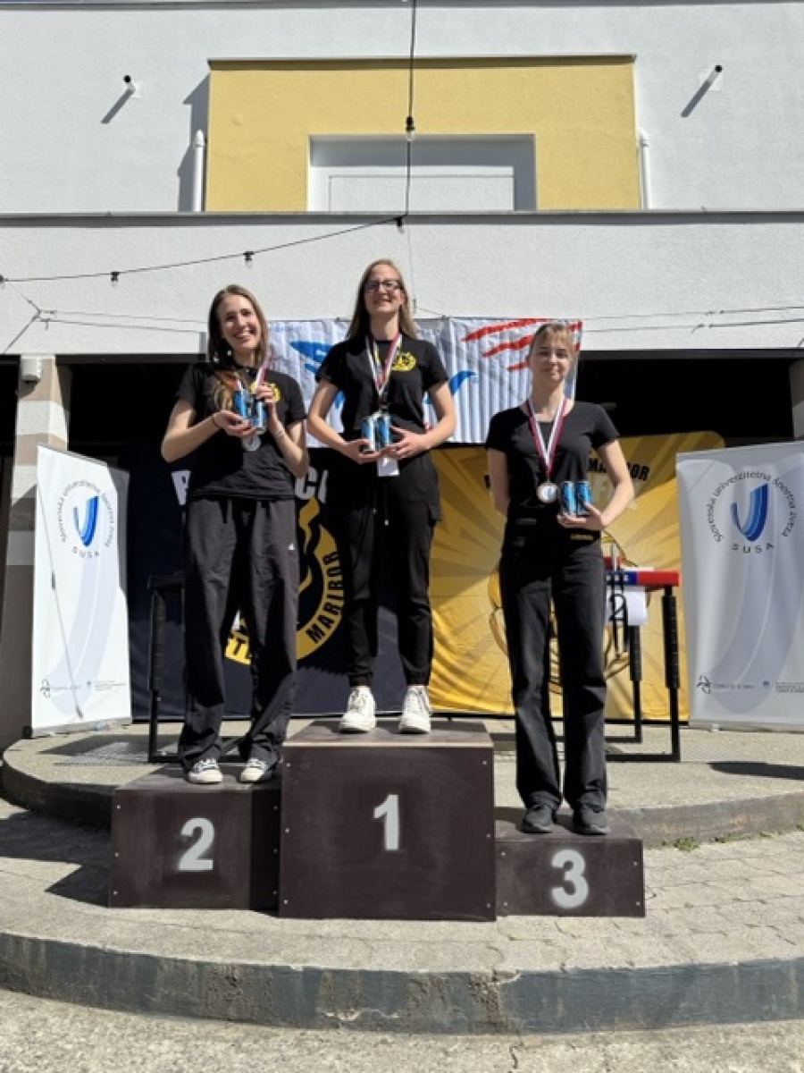 Dobili smo prve državne univerzitetne prvake v armwrestlingu