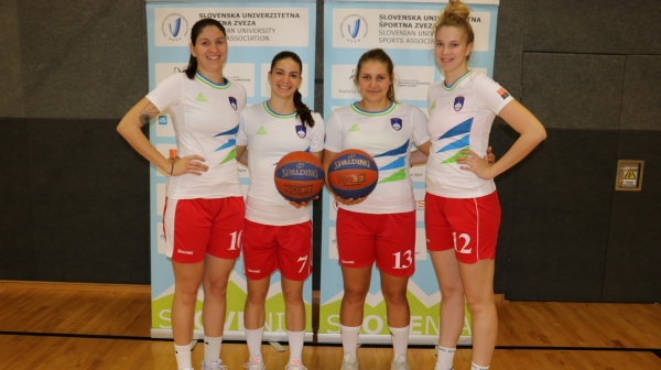 Slovenske &scaron;tudentke v finalu svetovne univerzitetne lige v ko&scaron;arki 3x3
