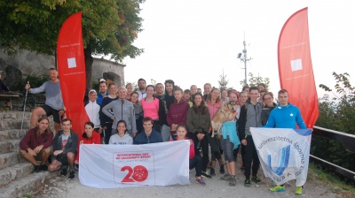 Sončni vzhod na &Scaron;marni gori na praznik &scaron;tudentskega &scaron;porta