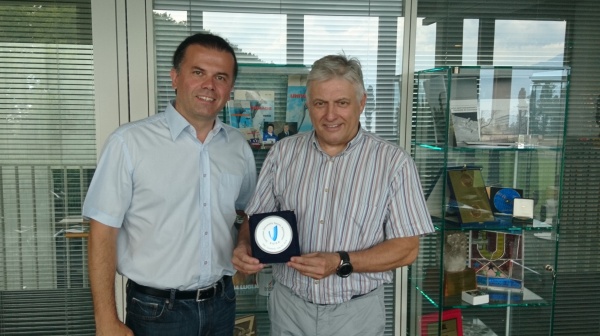 Predsednik SUSA obiskal nove prostore sedeža FISU