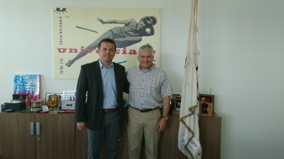 Predsednik SUSA gostoval na sedežu FISU v Lozani
