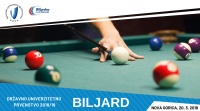 Razpis državnega univerzitetnega prvenstva v biljardu 2018/19