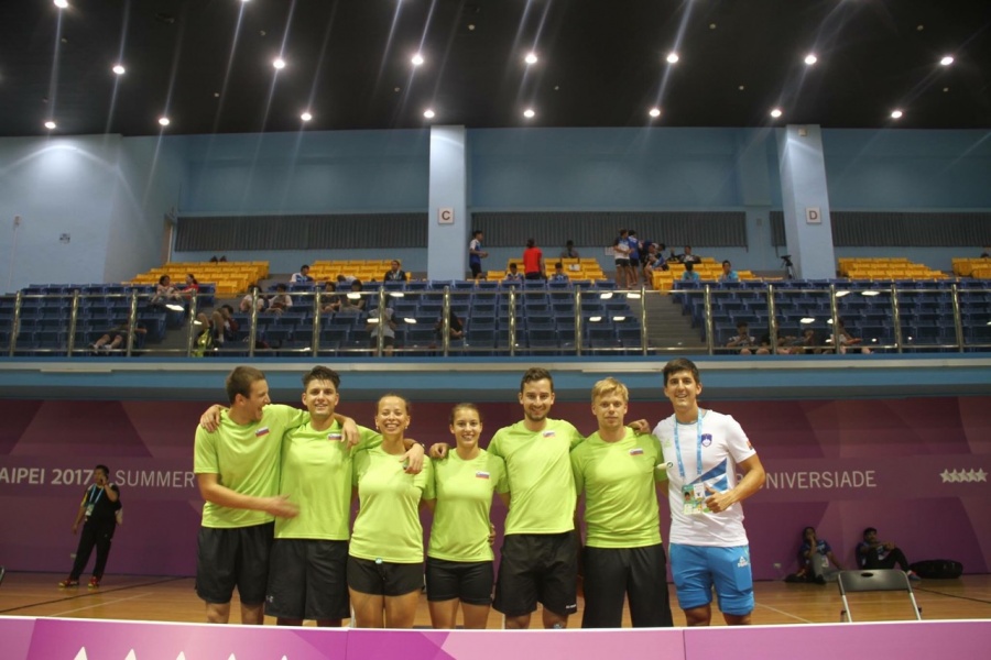 PUNI 2017, pregled 6. dne: badmintonisti neporaženi na četrtkovih ekipnih tekmah