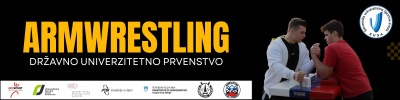 Pokaži svojo moč: Vabljeni na premierno Državno univerzitetno prvenstvo v armwrestlingu!