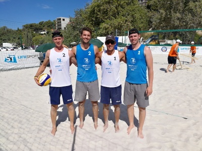 EUP v odbojki na mivki, 2. DAN:  Uvodni dan tekmovanja uspe&scaron;en le za mo&scaron;ki par Univerze v Ljubljani