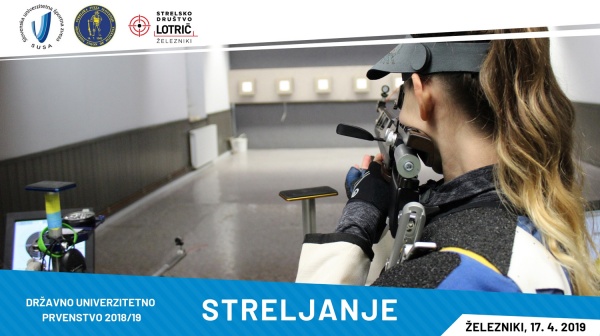 Razpis državnega univerzitetnega prvenstva v streljanju 2018/19