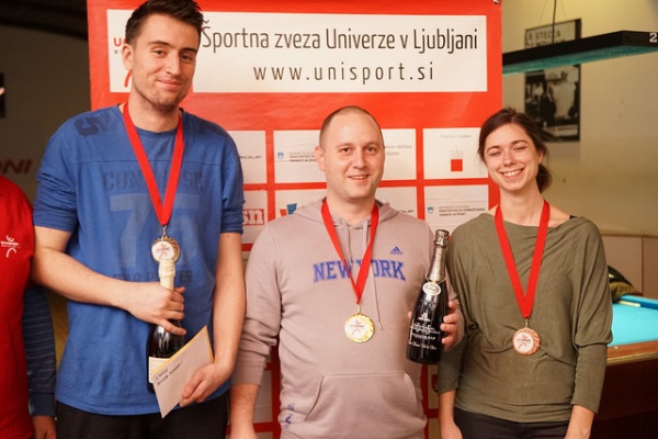 V Ljubljani in Mariboru znani udeleženci DUP v biljardu