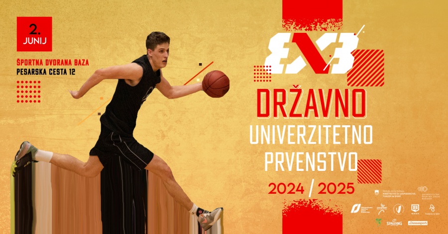 SPALDING Državno univerzitetno prvenstvo v košarki 3x3!