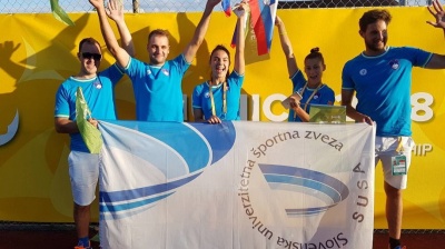 SUP  v odbojki na mivki 2018: Slovenski tekmovalci pridobili neprecenljive izku&scaron;nje